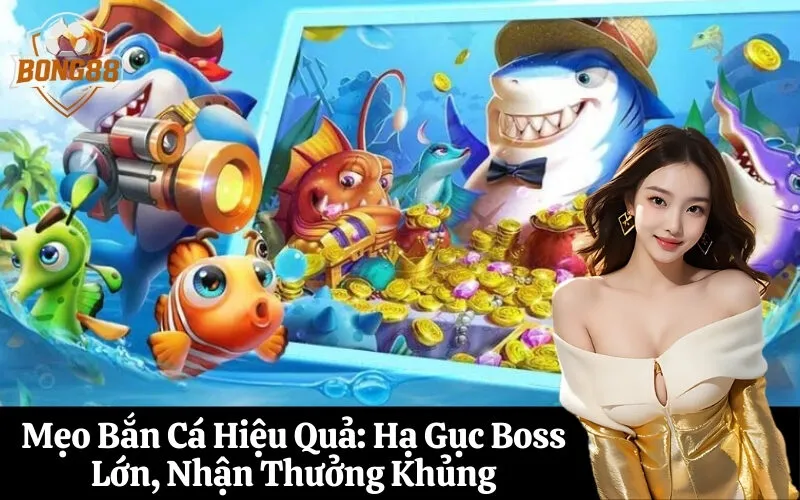Mẹo Bắn Cá Hiệu Quả Hạ Gục Boss Lớn, Nhận Thưởng Khủng